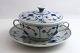 Bing & 
Grondahl. Blue 
painted. 
Bouillon cup 
with lace 
border. Model 
481.6. Diameter 
of the cup ...