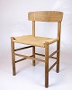 J39 Folkestolen 
by Børge 
Mogensen for 
FDB Møbler. Oak 
with paper yarn 
weave. Danish 
design ...