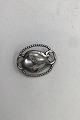 Evald Nielsen 
Silver Brooch 
(Moonstone)
Measures 2.8 
cm x 2.3 cm 
(1.10 inch x 
0.90 ...