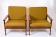 Set of two 
Capella 
armchairs in 
teak, designed 
by Illum 
Wikkelsø for N. 
Eilersen in the 
1960s. ...