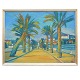 Karl Larsen, 
1897-1977, oil 
on canvas. 
City, France. 
...
