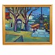 Karl Larsen, 
1897-1977, oil 
on canvas
City, France. 
Signed
Visible size: 
81x99cm. With 
frame: ...