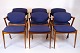 Set of six 
dining chairs, 
model 42, 
designed by Kai 
Kristiansen and 
produced by 
Schou Andersen 
...