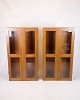 Set of two 
display 
cabinets in 
Oregon pine 
from the 1960s. 
Danish design 
with glass 
doors and ...