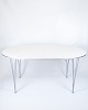 Dining table - 
Super Ellipse - 
White laminate 
- Piet ...