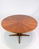 Round teak 
coffee table, 
designed by 
Holger Georg 
Jensen and 
produced by 
Kubus in the 
1960s. The ...