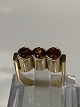 Ladies ring 
with Orange 
stones, in 14 
Karat gold.
Stamp: 585.
Ring size 52, 
16.55 ...