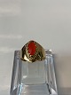 Ladies ring 
with a red 
stone, in 18 
carat gold.
Stamp: SOA. 
750
Ring size 49, 
15.60 ...