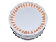 Lyngby Lotus, 
dinner plate 
with orange 
decoration.
Diameter 24.0 
cm.
There are wear 
and/or ...