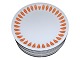 Lyngby Lotus, 
dinner plate 
with orange 
decoration.
Diameter 24.0 
cm.
Excellent 
condition ...