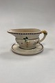 Aluminia 
Guldregn 
(Laburnum) 
Sauce Bowl with 
solid base No. 
10/189. Cracks, 
hairline cracks 
and ...