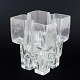Helena Tynell 
for Riihimäen 
Lasi, Finland.
Architecturally 
inspired vase 
in clear 
pressed ...
