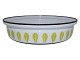 Lotus bowl with 
lime green 
decoration from 
Cathrineholm 
Norway. It was 
originally a 
pot, this is 
...