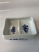 Blue Flower 
Braided, small 
bowl with 
divider / cigar 
...