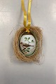 Royal 
Copenhagen 
Easter Egg - 
Monk 2011. 
Festive 
decoration from 
the Spring 
Collection. 
Measures ...