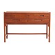 Mahogany 
sideboard with 
eight drawers 
by Ernst Kühn. 
...