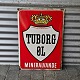 Reklameskilt i 
emalje fra 
Tuborg
Med teksten 
Leverandør til 
det kgl. danske 
hof, Tuborg øl, 
...