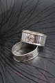 Old napkin ring in silver (stamped) with elephant motif...