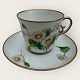 Royal 
Copenhagen, 
small coffee 
cup in thin 
porcelain 
decorated with 
Daisies, #9075, 
Cup height ...