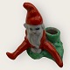 Small Japanese 
porcelain gnome 
with 
candlestick, 
Marked: Made in 
Japan, Approx. 
6x6cm, Nice ...