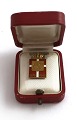 Georg Jensen. 
Gold 14K king's 
mark (585). 
1870-1945. In 
box.