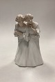 Royal 
Copenhagen Art 
Nouveau 
Figurine - Two 
Young Women No. 
822. From 
around 1910, 
and is in ...