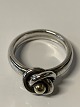 Sterling silver 
ring with gold 
ball.
Size. 60.
Stamped RA 
925S.
Neat and well 
...