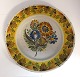 Kellinghusen. 
Earthenware 
dish. Diameter 
30.3 cm. With 
...