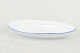Meissen
Serving 
platter in 
white-glazed 
porcelain with 
scalloped rim 
and blue ...