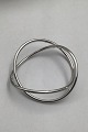Hans Hansen 
Sterling Silver 
Armring
Measures 
Inside Diam 6.2 
cm (2.44 inch) 
Weight 50.37 gr 
...