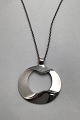 Georg Jensen 
Sterling Silver 
Pendant No. 121 
incl. Necklace 
Henning Koppel
Measures 
Pendant 6.3 ...