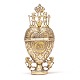 Gilt Danish 
silver 
vinaigrette by 
Martin Westrup, 
Copenhagen, 
1788-1838
Dated 1805
H: 10,1cm