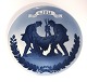 Royal 
Copenhagen. 
Commemorative 
Plate # 223.  
July 6-plate. 
75th year day 
of Fredericia 
battle. ...