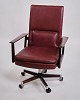 Office chair - Model 419 - Rosewood & Burgundy Leather - Arne Vodder - Sibast - 
1960s
