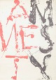Pierre 
Fernandez Arman
Composition, 
Amnesty 
International.
Color 
lithograph in 
red and ...