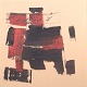 Hans Funch
Abstract 
composition, 
1964.
Color 
lithograph in 
black and red.
Artist: Hans 
...