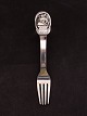 H C Andersen 
children's 
fork,  silver, 
normall signs 
of wear, item 
no. 620063