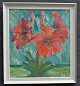 Nicolaisen, 
Peter (1894 - 
1989) Denmark: 
Flower 
arrangement. 
Oil on 
canvas/cardboard.
 Signed. 35 ...