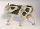 Bing & 
Grondahl. 
Porcelain 
figure. 
Standing cow. 
Model 2161. 
Length 22 cm. 
Height 15,5 cm. 
(2 ...