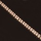 14kt Weissgold 
Tennisarmband 
mit 62 
Diamanten
Insgesamt ca. 
3,0ct
L: 19,5cm