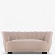 Danish 
Cabinetmaker
Newly 
upholstered 
'Banana sofa' 
...