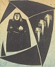 Åke Holm
Woodcut with 
biblical motif.
Artist: Åke 
Holm 
(1900–1980)
Title/motif: 
Biblical ...