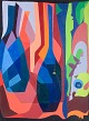 Tord Petter 
Berlin
Swedish artist
Abstract 
composition.
Oil on canvas.
A colorful and 
...