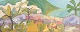 Kaare Sunde, 
Norwegian 
artist.
Exotic 
landscape.
Oil on canvas, 
1955.
Dimensions: 
Image 32 x ...