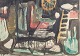 Abstract 
Composition.
Scandinavian 
artist.
Oil on board.
Image size: 69 
× 48.5 cm
Frame: ...