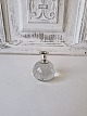 Ball-shaped 
glass 
candlestick 
with sterling 
silver candle 
holder. 
Stamped DGH - 
925s. 
Height ...