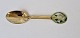 A.Michelsen 
Christmas spoon 
in gold-plated 
sterling silver 
with enamel 
1980
Stamp: 
A.Michelsen ...