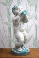 Michael 
Andersen glazed 
ceramic 
(Bornholm - 
3266) figure of 
boy with 
trumpet. H: 
22.5cm. 
The ...