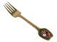 Anton Michelsen 
guilded 
sterling 
silver, 
Christmas fork 
from 1951.
Designed by 
Eigil ...