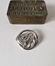 Evald Nielsen 
art nouveau 
brooch in 
silver 
decorated with 
snowdrops. 
Stamp: EN - 
Sterling - ...